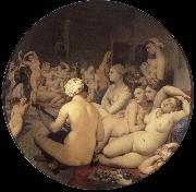 Jean-Auguste Dominique Ingres The Turkish bath oil